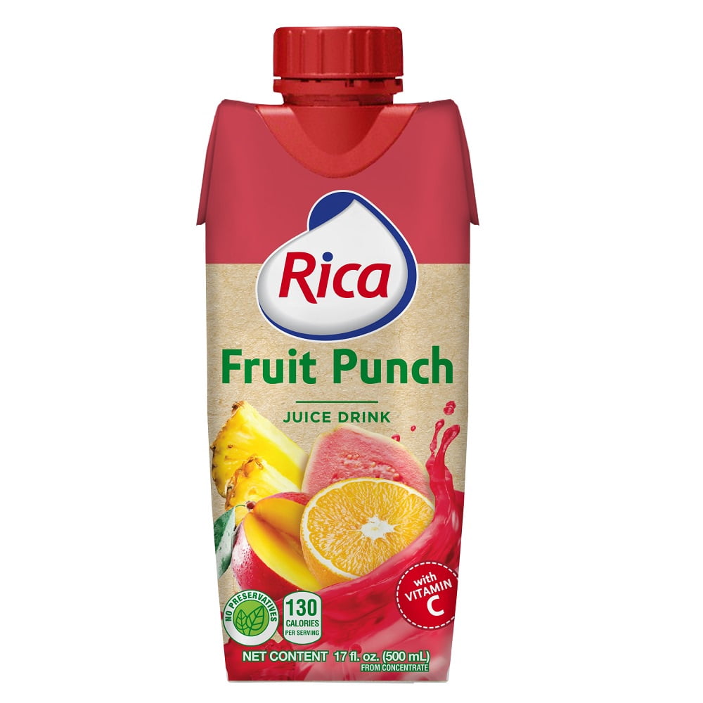 RICA FRUIT PUNCH JUICE 1/2 LT 500ml 18/1
