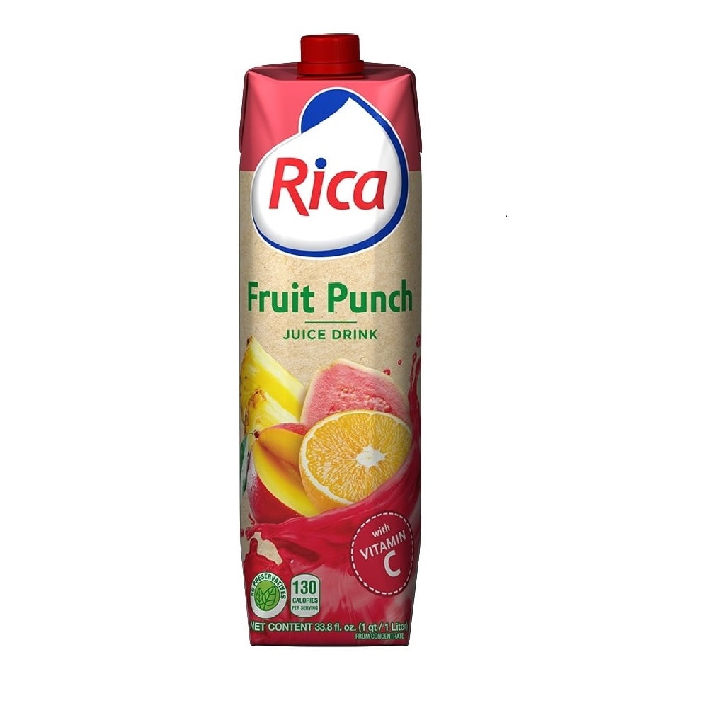 RICA FRUIT PUNCH JUICE TWIST CAP 12/1 LT
