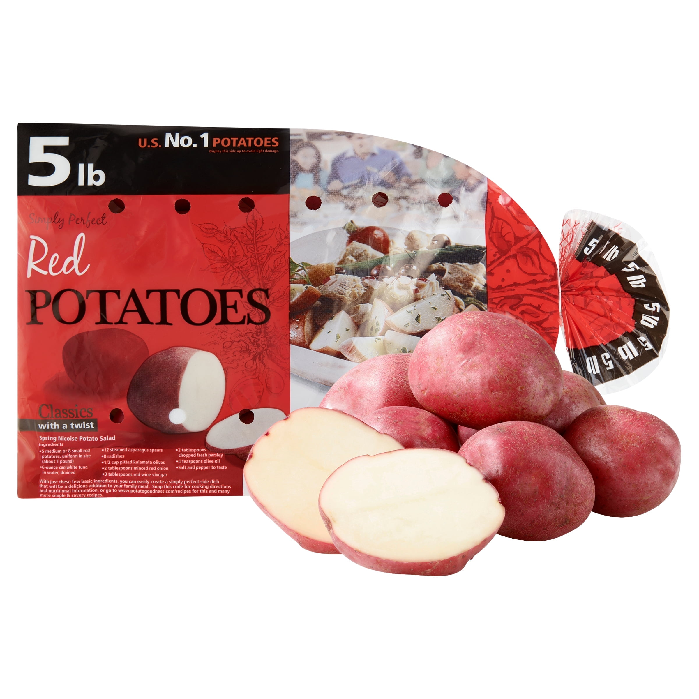 Fresh Red Potatoes 5 lb Bag