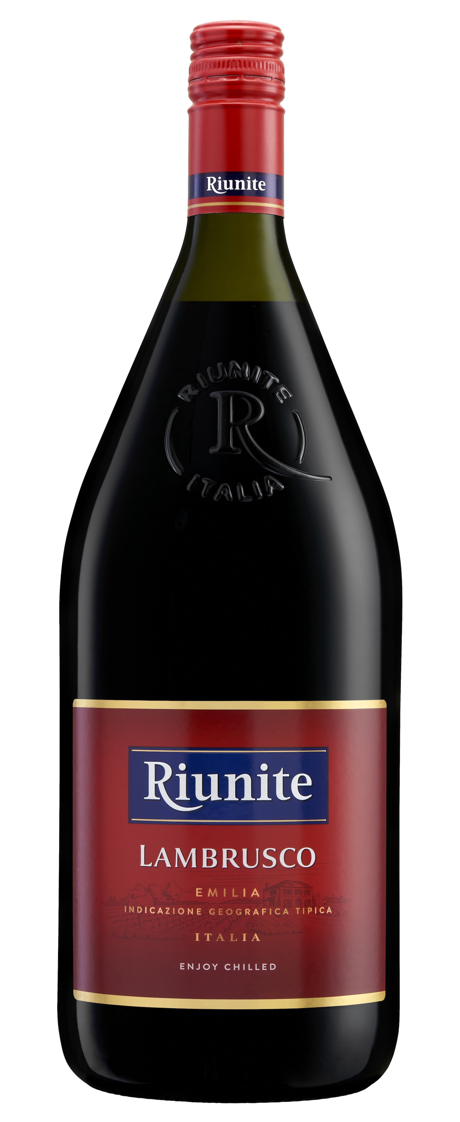 Riunite Lambrusco Red Wine Italy, 1.5 L Bottle, 13% ABV