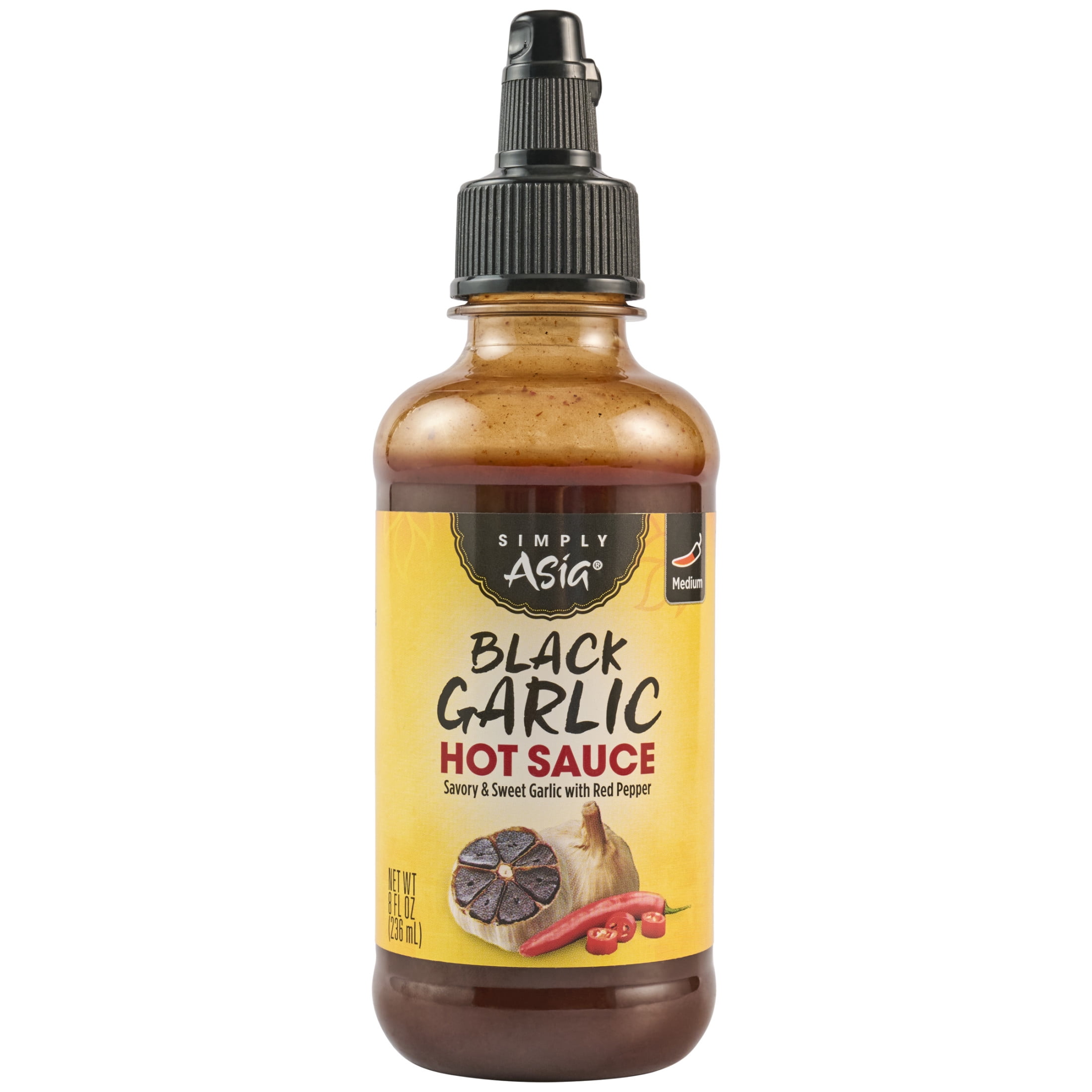 Simply Asia Black Garlic Hot Sauce, 8.0 fl oz Bottle