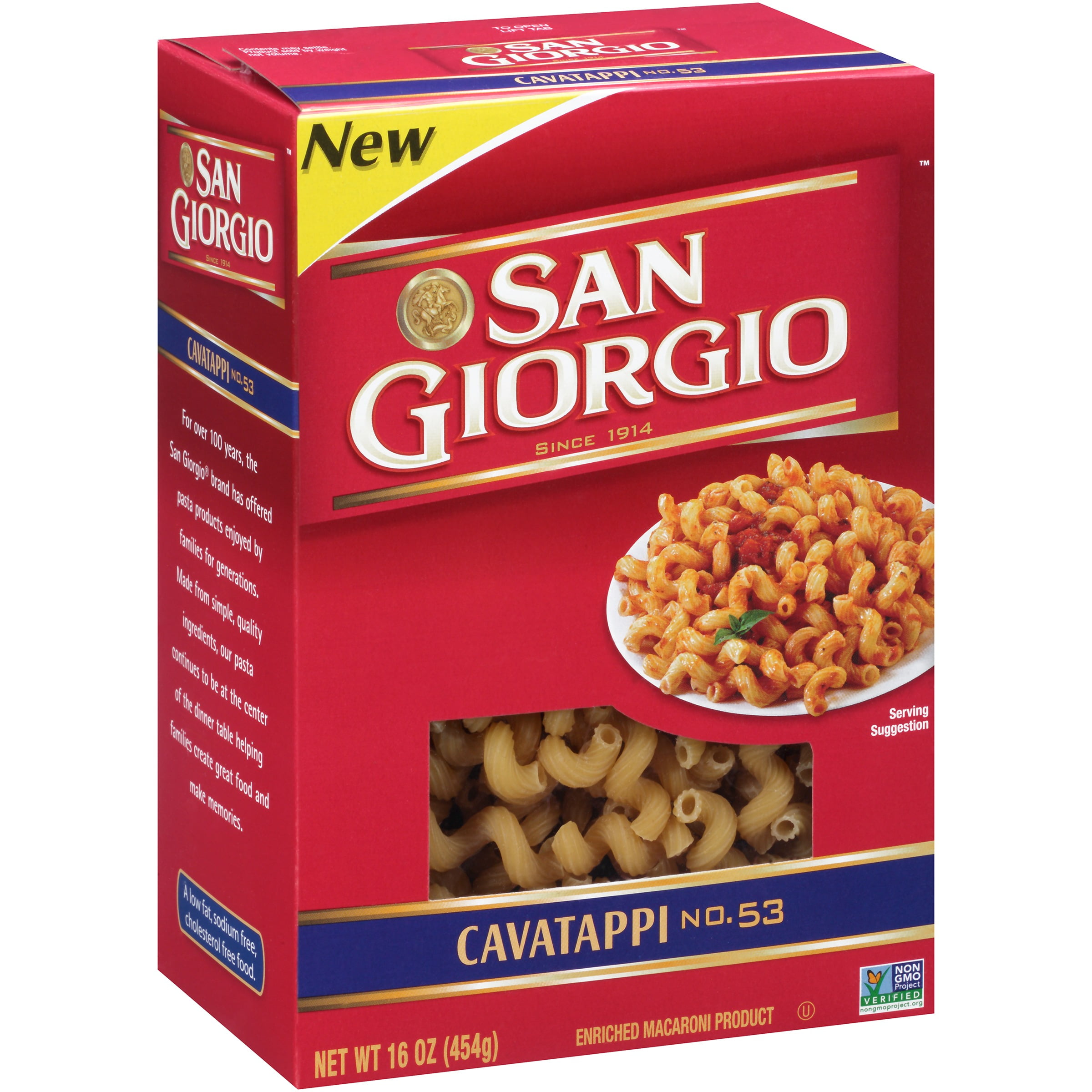 San Giorgio Pasta Cavatappi 16 oz. Box
