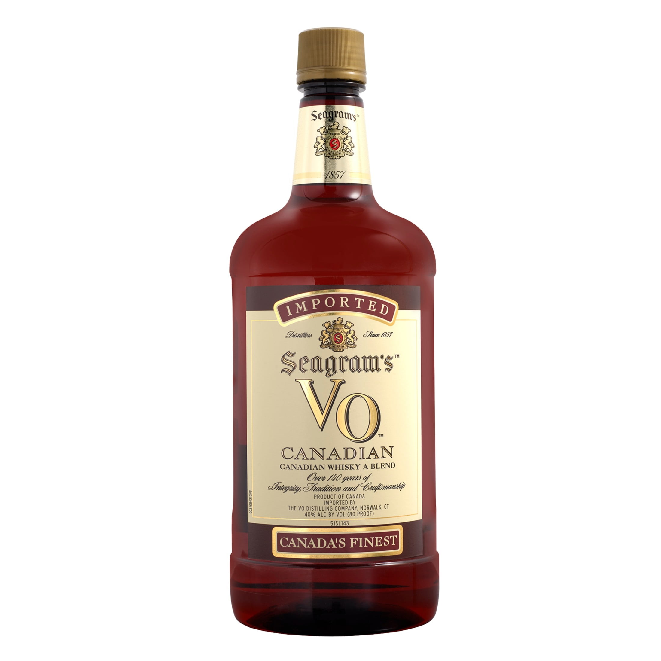Seagrams VO Canadian Whisky, 1.75L