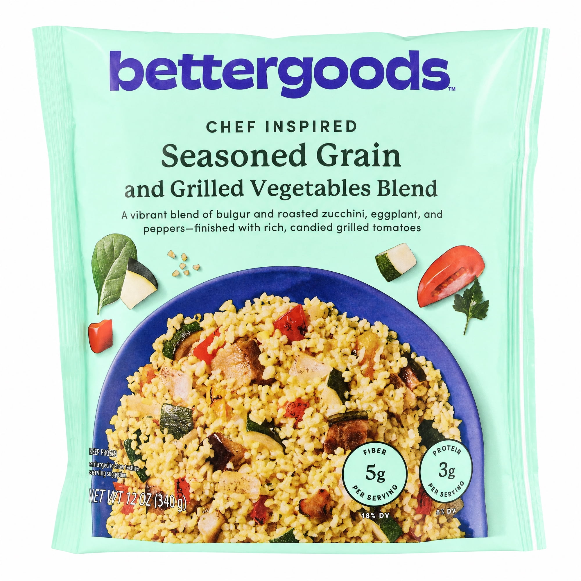 bettergoods Seasoned Grain and Grilled Vegetable Blend, 12 oz