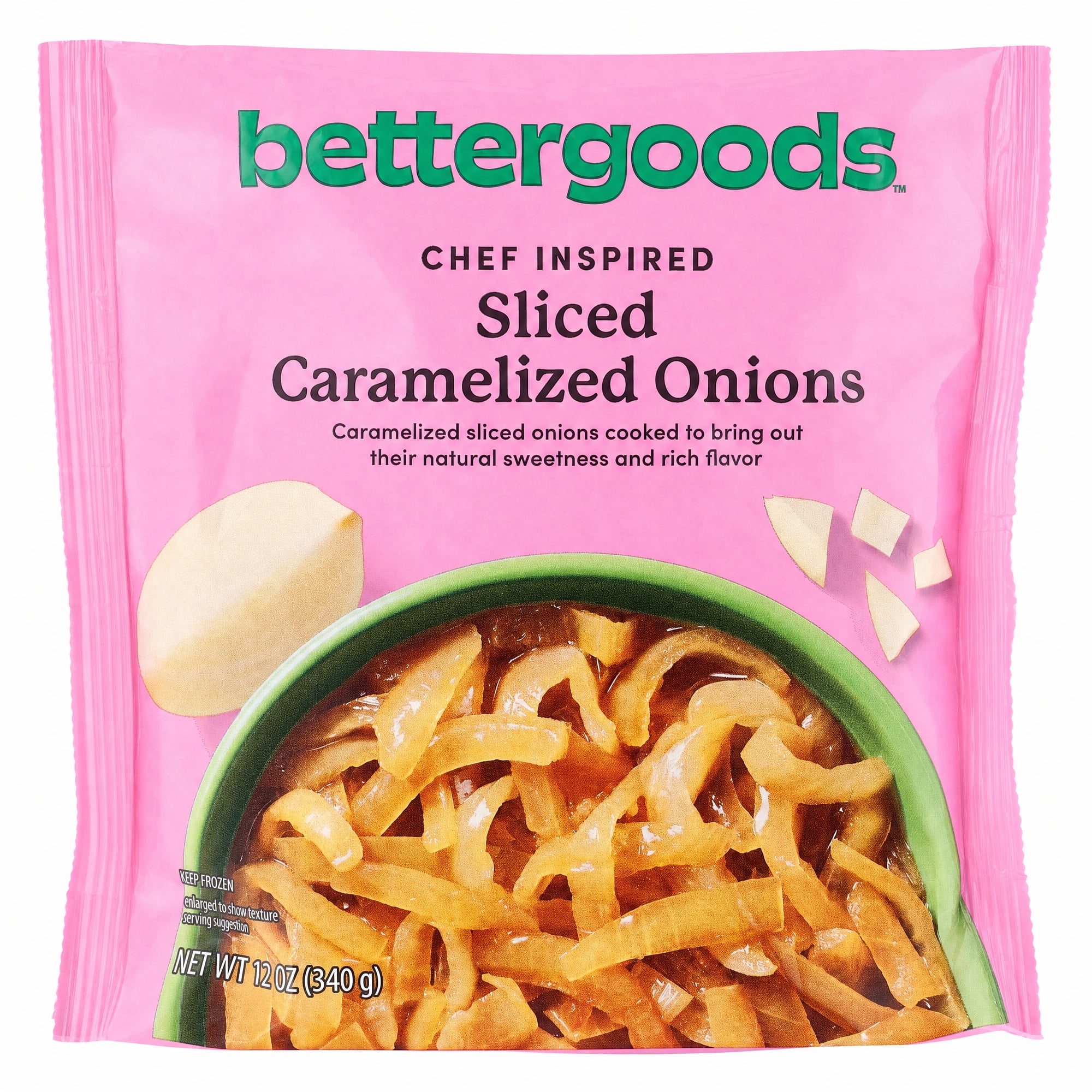 bettergoods Salted Sliced Caramelized Onions Frozen 12 oz