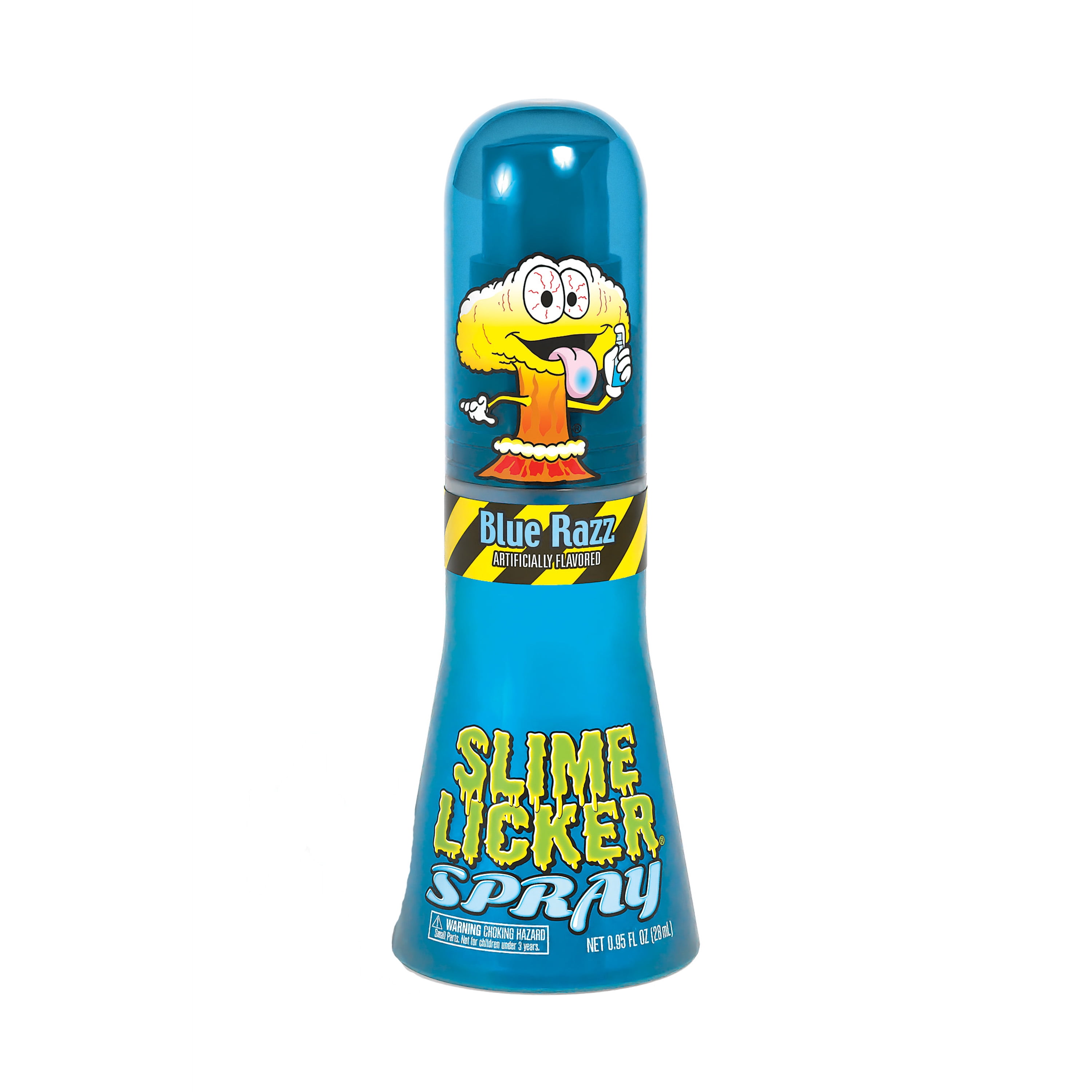 Toxic Waste Slime Licker Spray, Blue Razz or Strawberry, 0.95 fl oz., Bottle