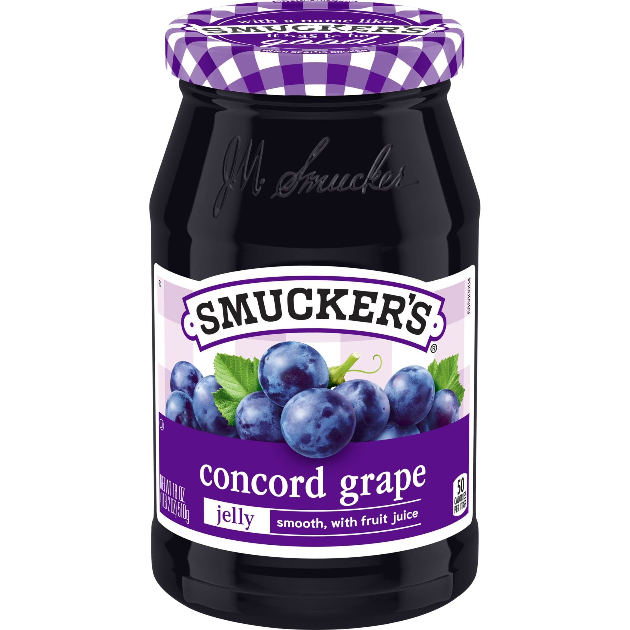 Smuckers Concord Grape Jelly, 18 oz Jar