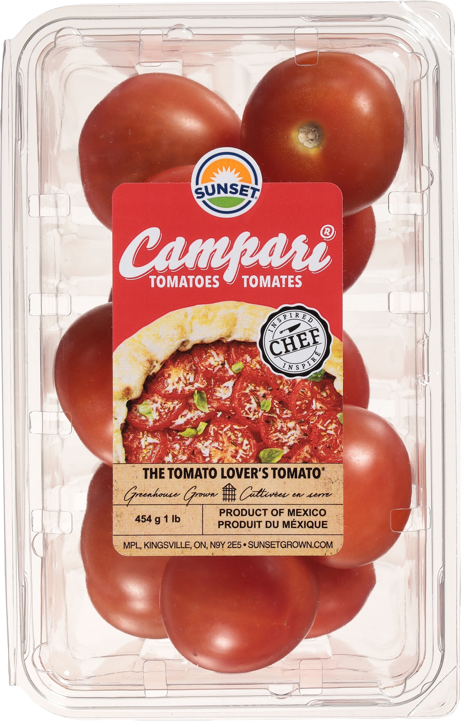 Sunset Campari Cocktail Tomatoes, 1 lb Package, Fresh