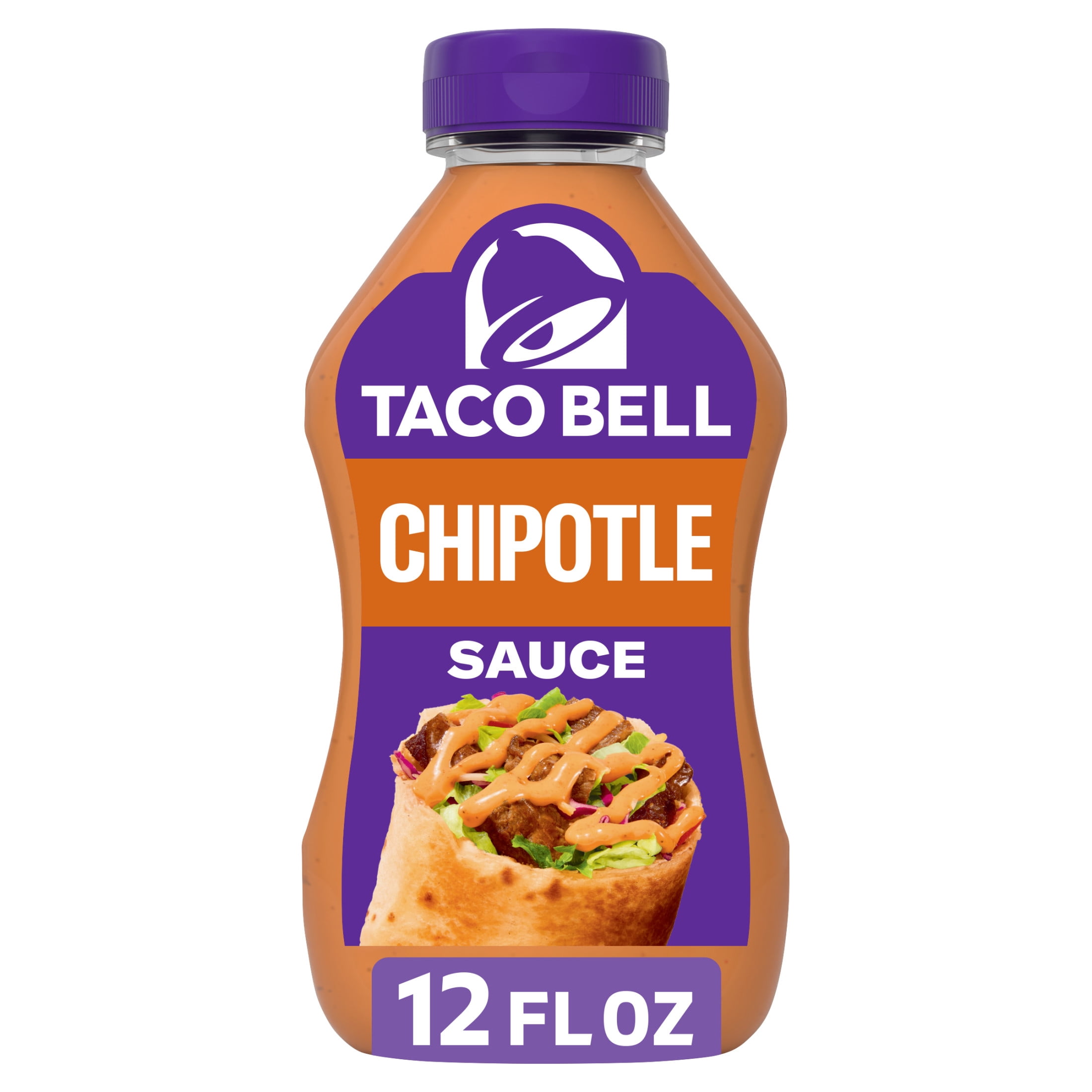 Taco Bell Creamy Chipotle Sauce, 12 fl oz Bottle