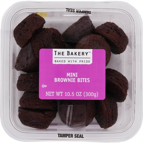 The Bakery Mini Brownie Bites, 10.5 oz