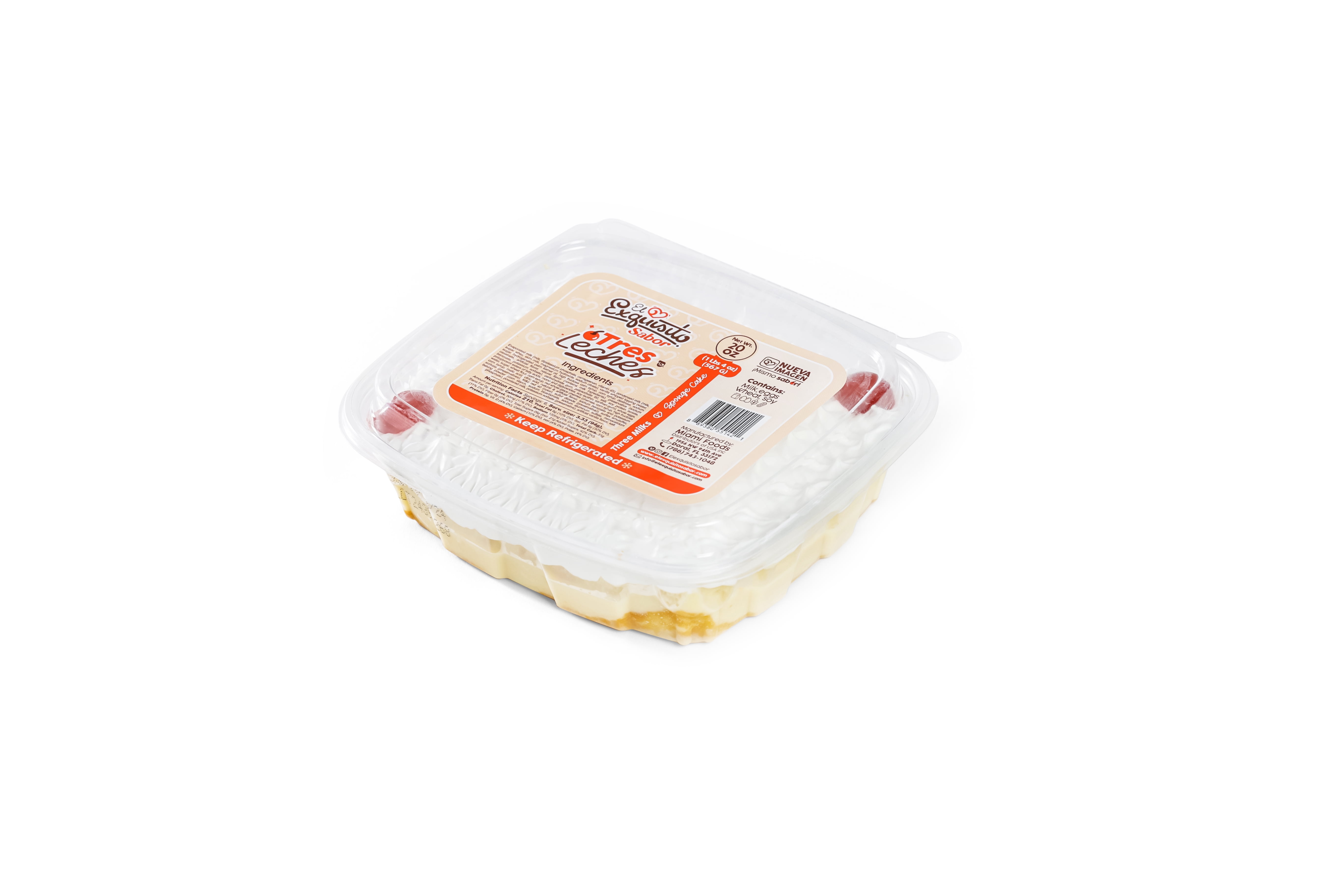 El Exquisito Sabor Tres Leches 20oz
