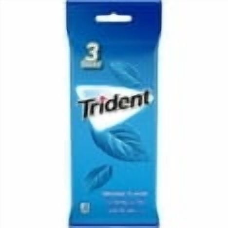 Trident Sugar Free Gum, Original, 3 Packs of 14 Pieces (42 Total Pieces)
