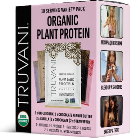Truvani 10 SRV Variety Pack Org Plant Protein - V2