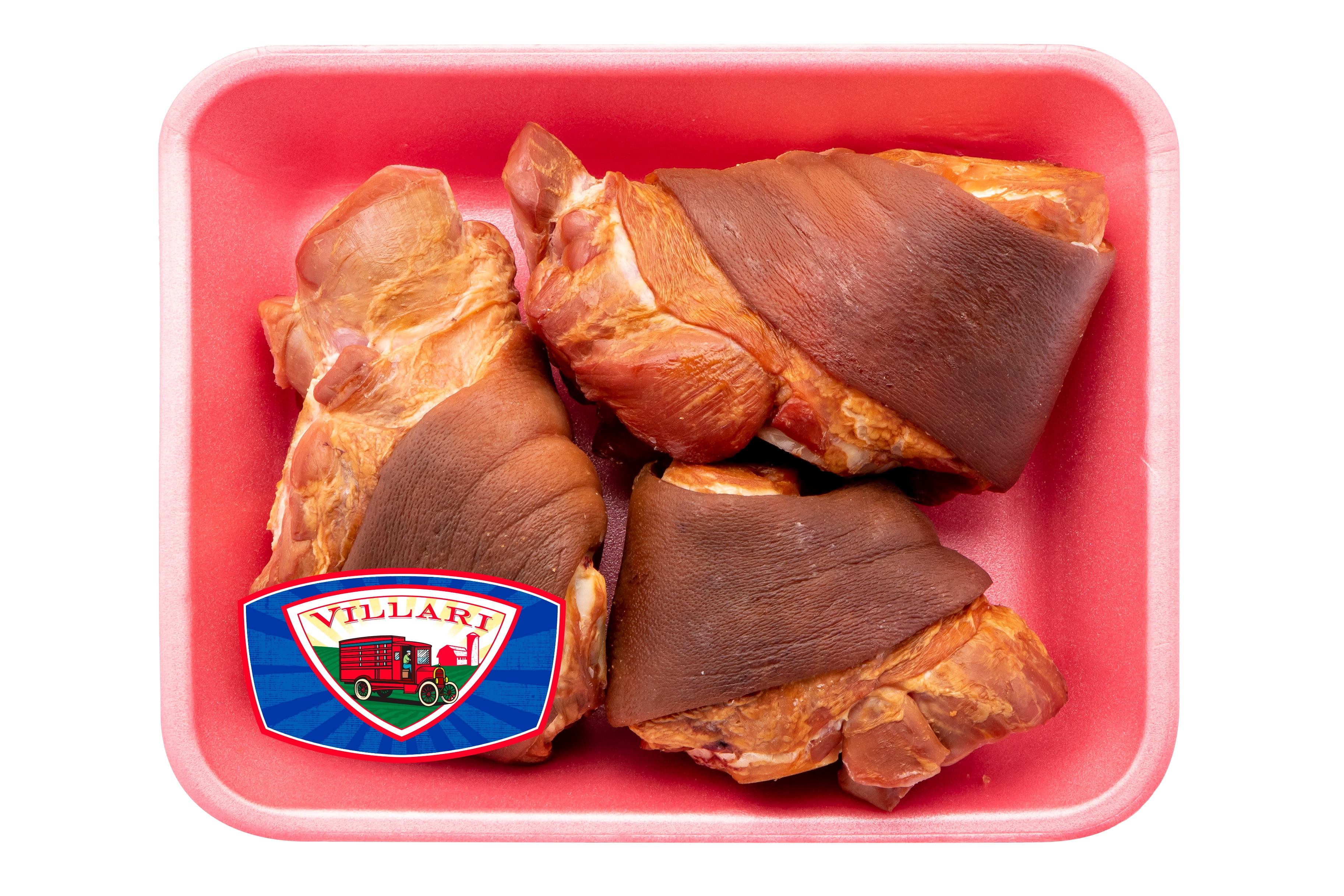 Villari Brothers Hickory Smoked Pork Hocks, 100% Gluten Free, 2.0lb - 2.5lb tray pack