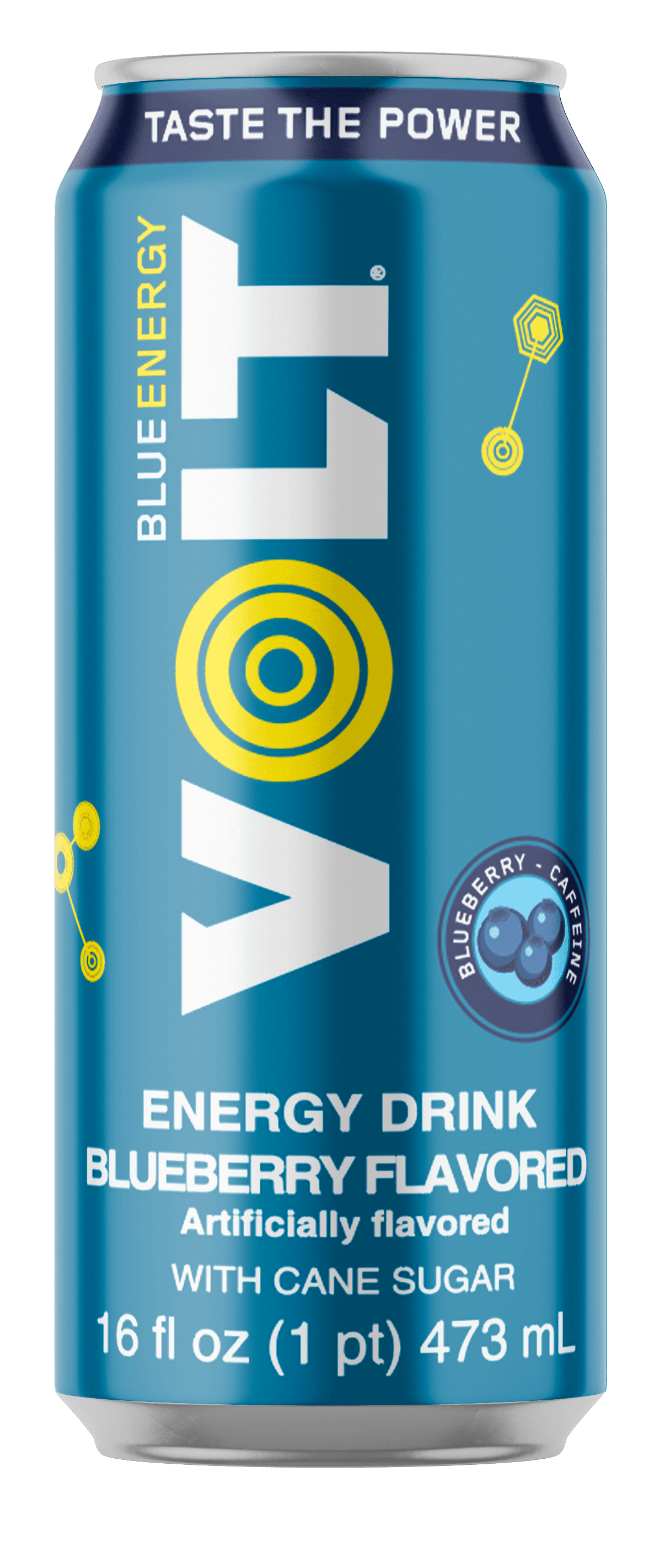 Volt Blue 16 fl oz Energy dring Blueberry flavoraced