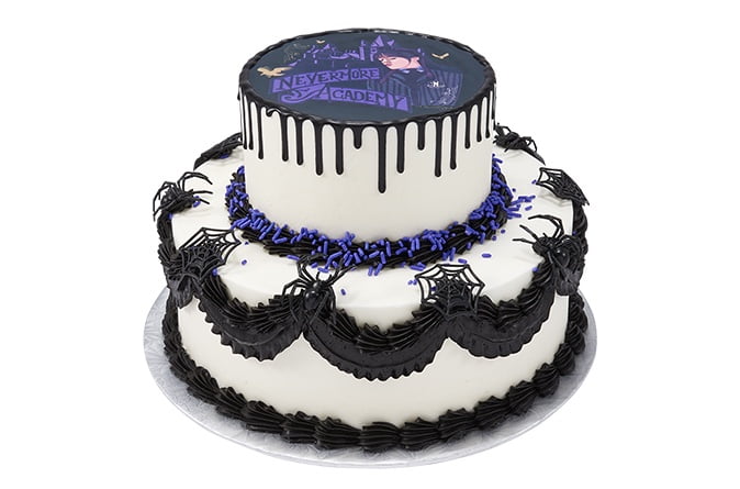 Wednesday Two Tier Cake
