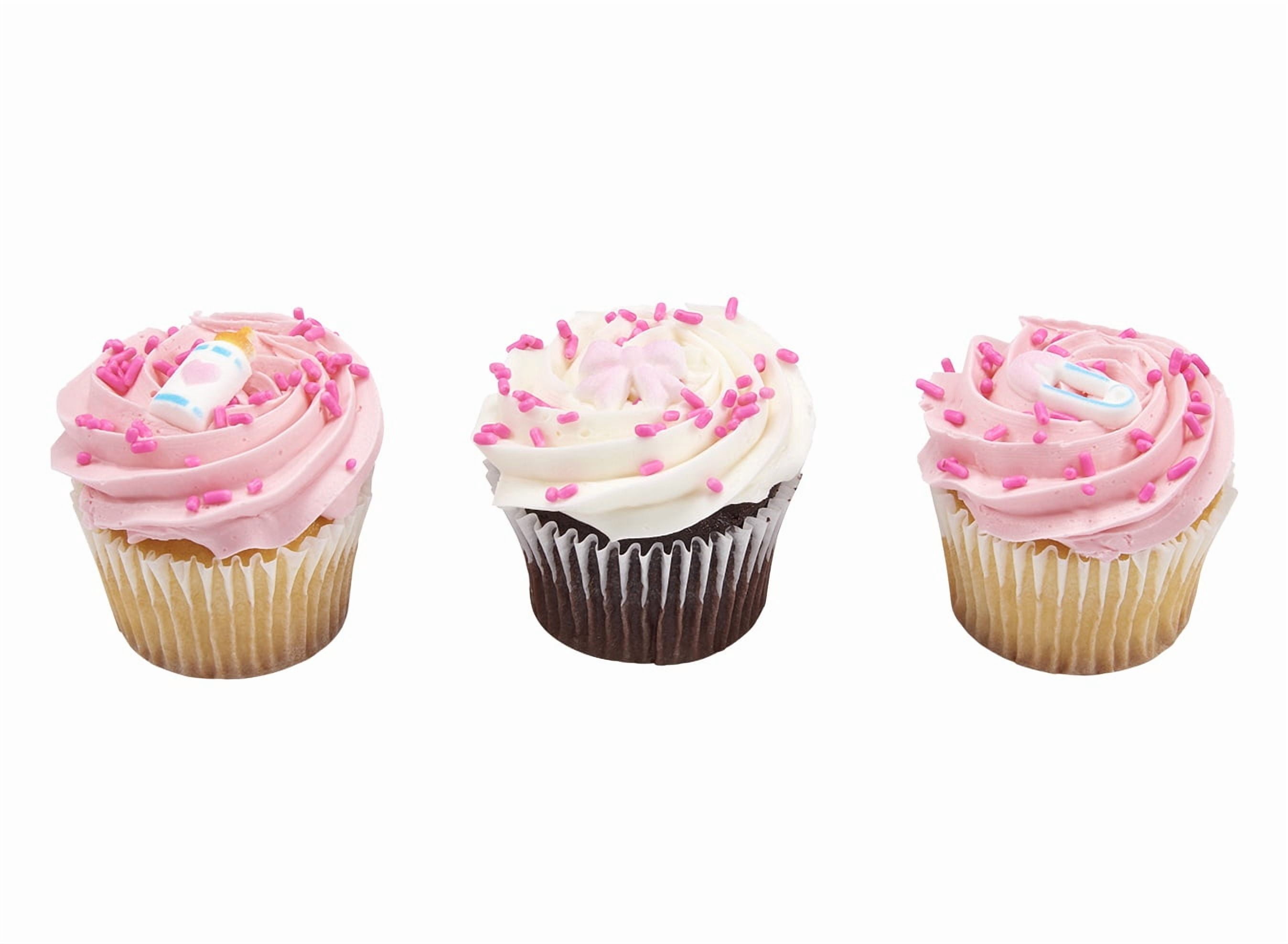 Welcome Baby Girl Cupcakes