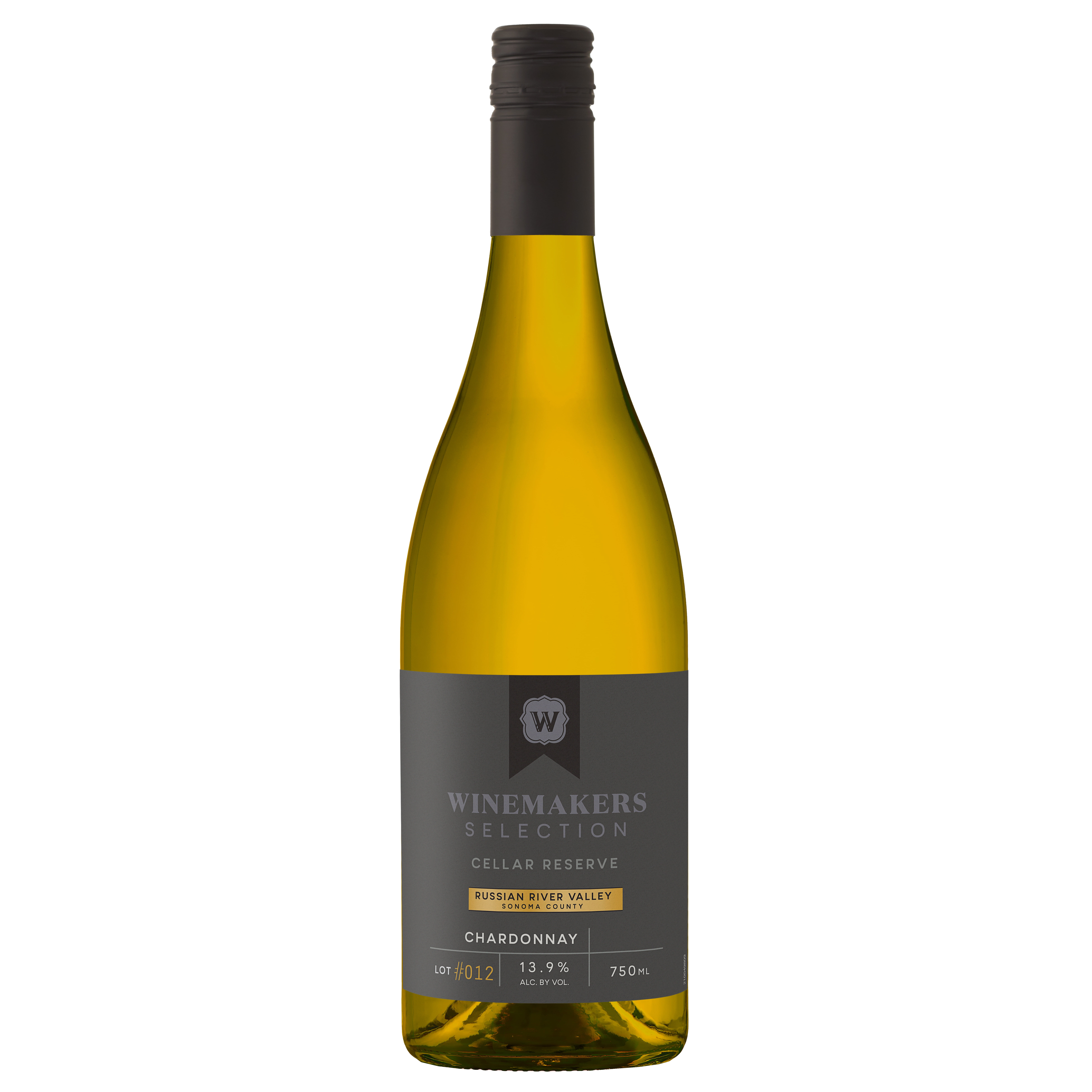 Winemakers Selection Cellar Reserve Chardonnay White Wine, California, 750ml (Glass Bottle)
