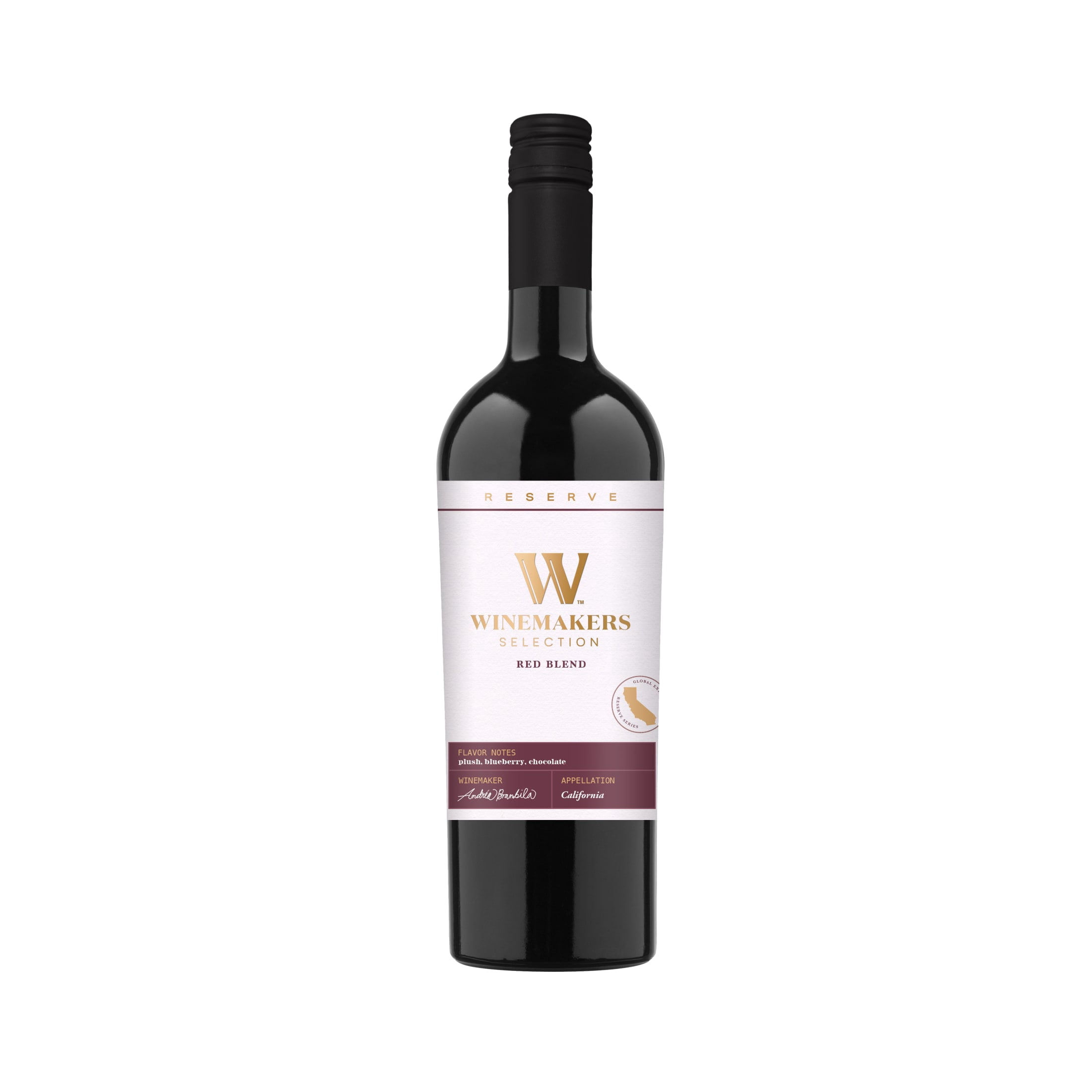 Winemakers Selection Reserve Red Blend California, 750ml Bottle, 14% ABV