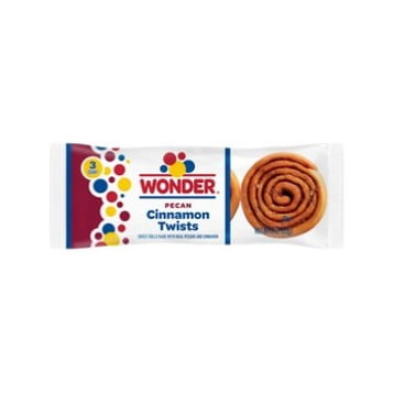 Wonder Cinnamon Twists, Individually Wrapped Pastry Snack, 3 Count