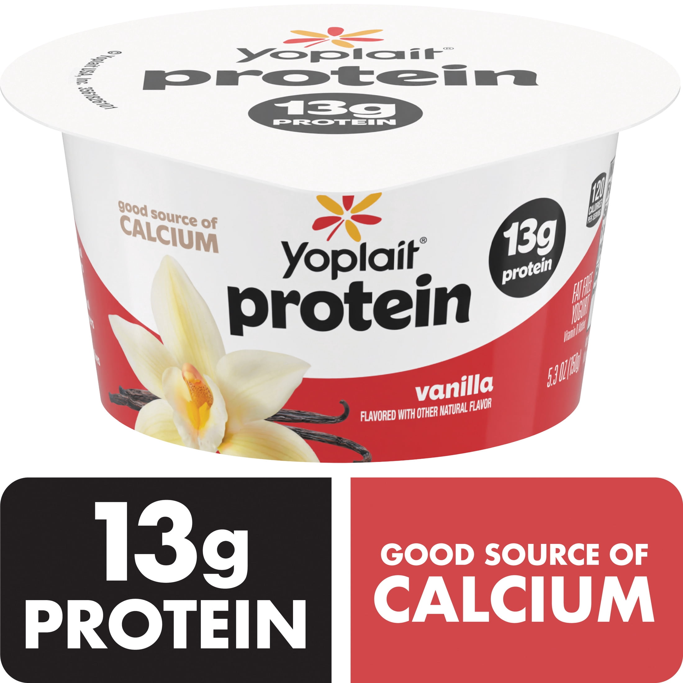 Yoplait 13g Protein Yogurt Cup, Vanilla, 5.3 oz