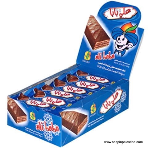 Ali-Baba Chocolate Wafers, 12.34 oz, Pack of 6
