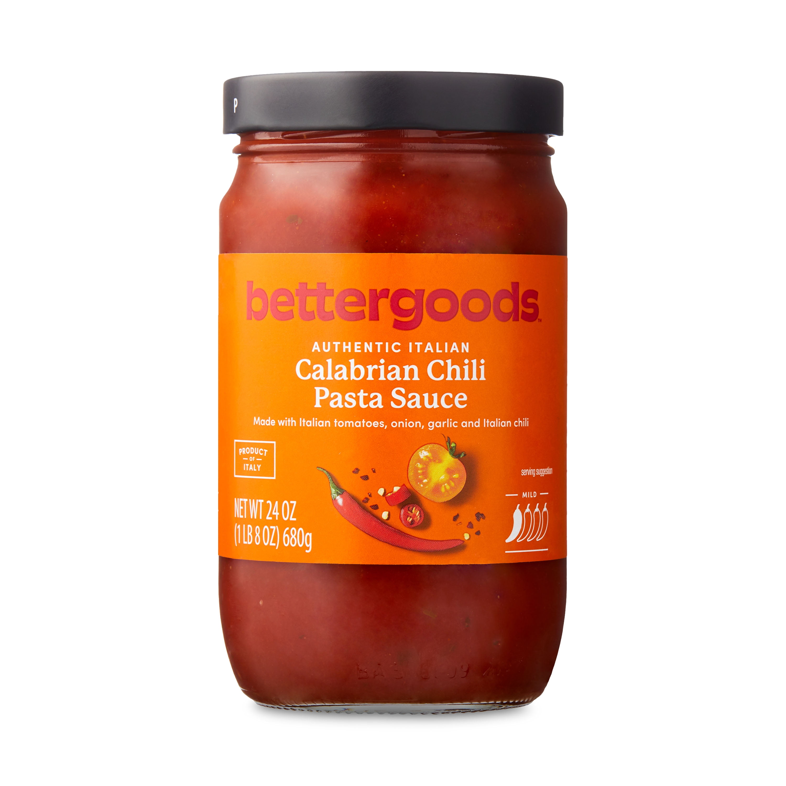 bettergoods Authentic Calabrian Chili Pasta Sauce, 24 oz