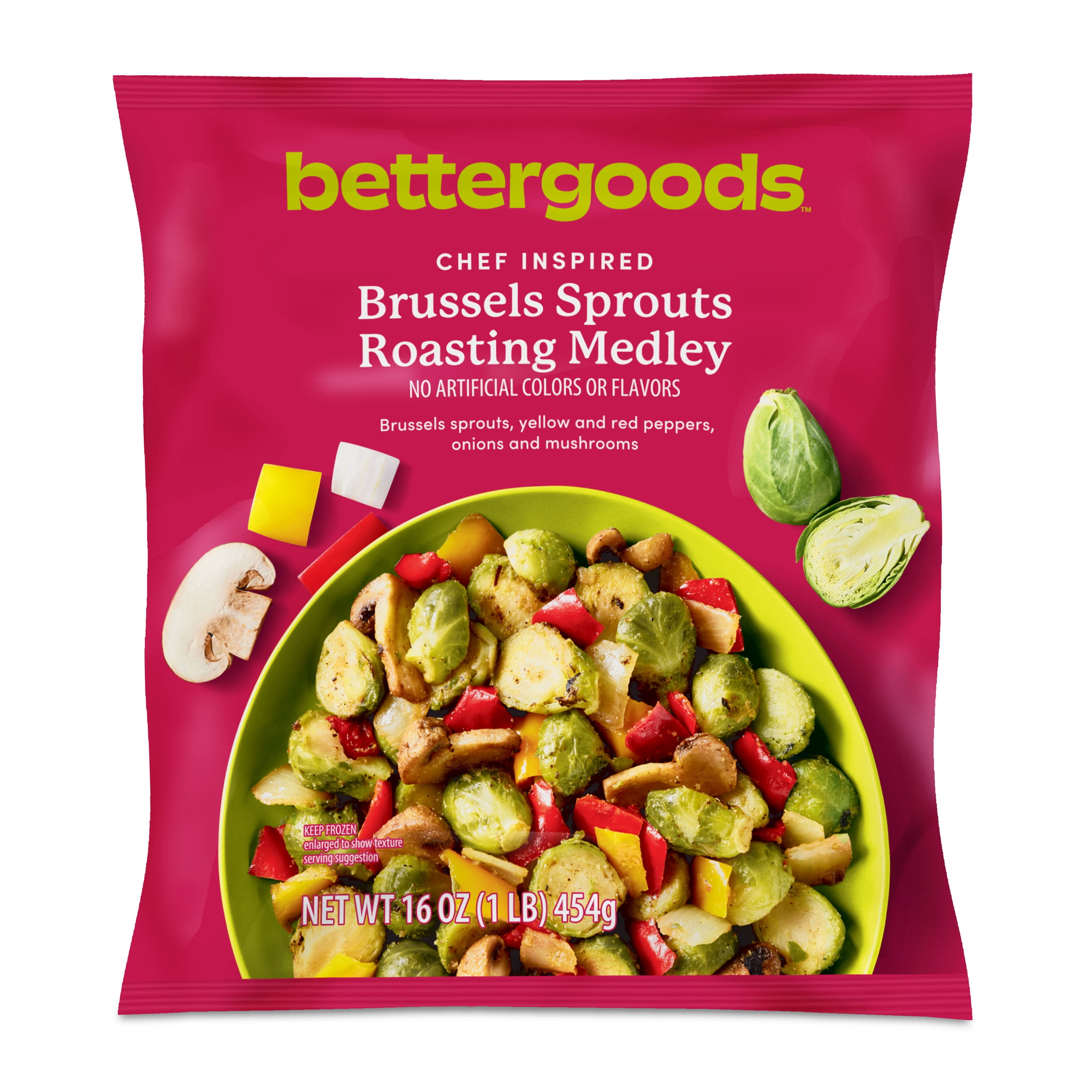bettergoods Brussels Sprouts Roasting Medley, 16 oz (Frozen)