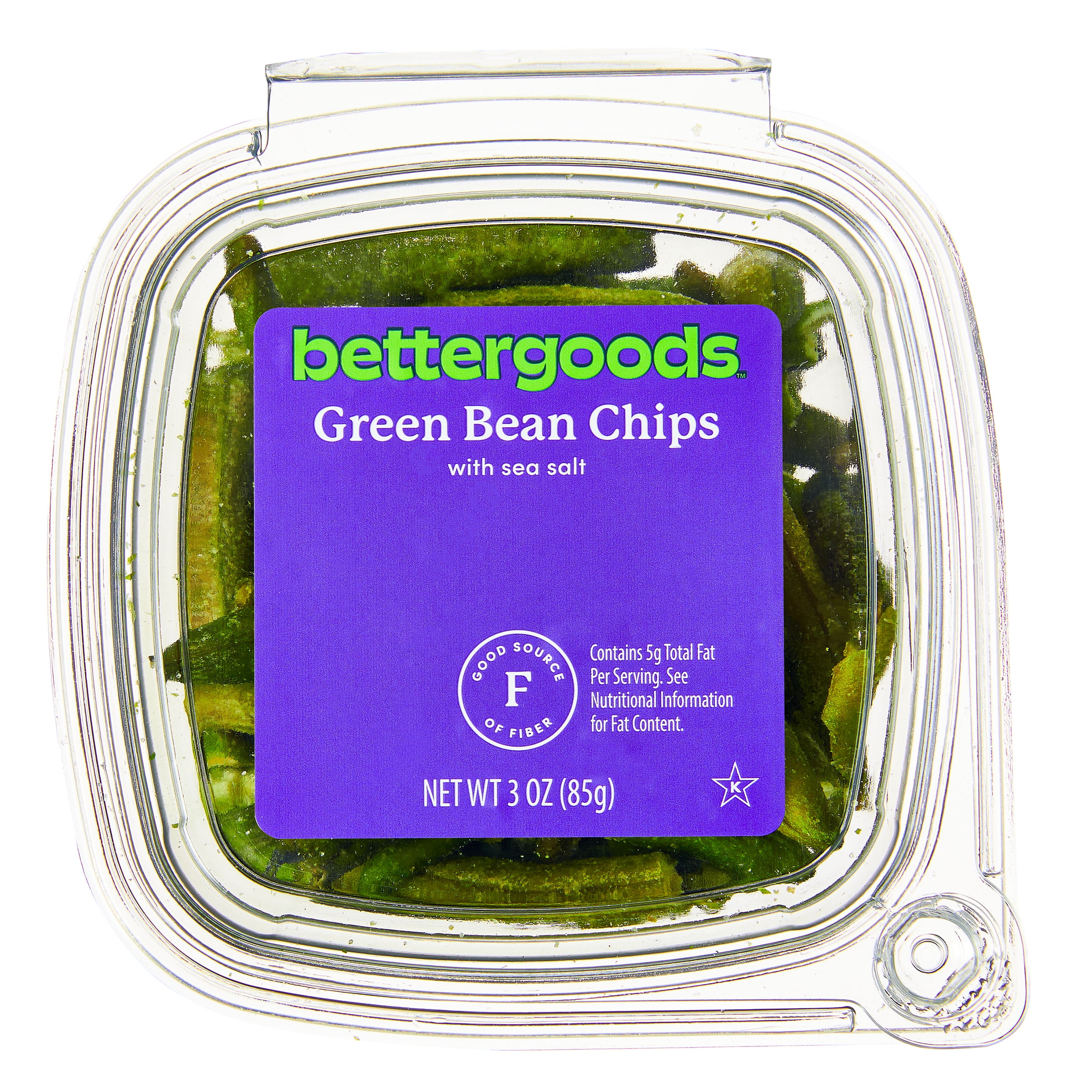 bettergoods Green Bean Chips, 3 oz Pouch