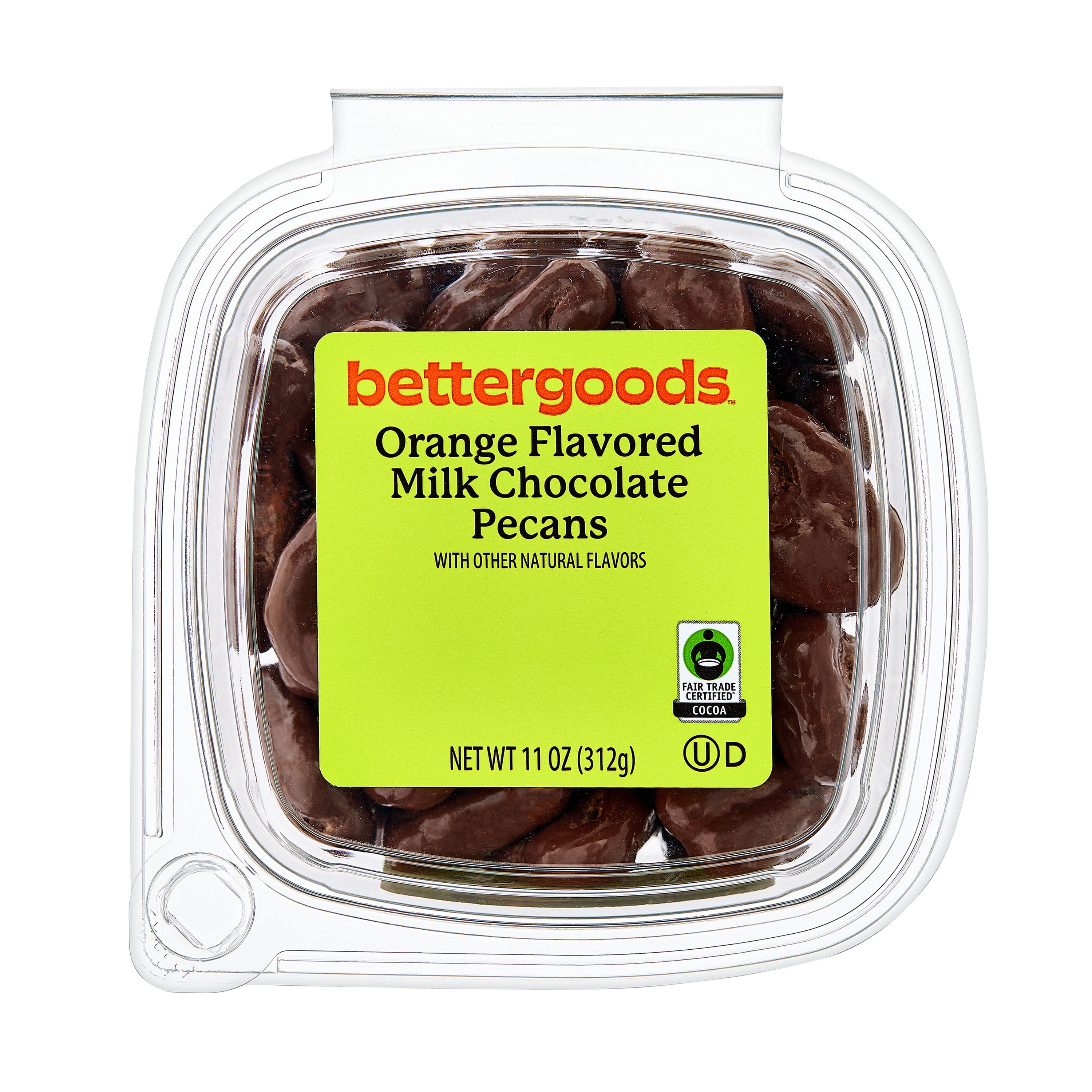 bettergoods Orange Flavored Milk Chocolate Pecans, 11 oz