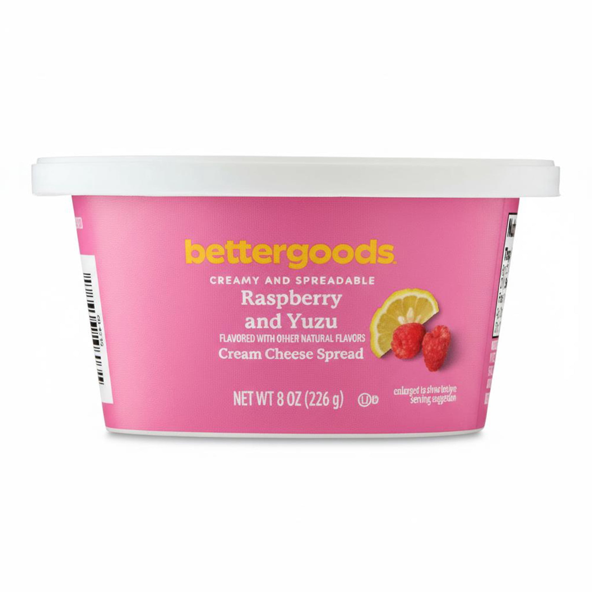bettergoods Raspberry Yuzu Cream Cheese Spread, 8 oz