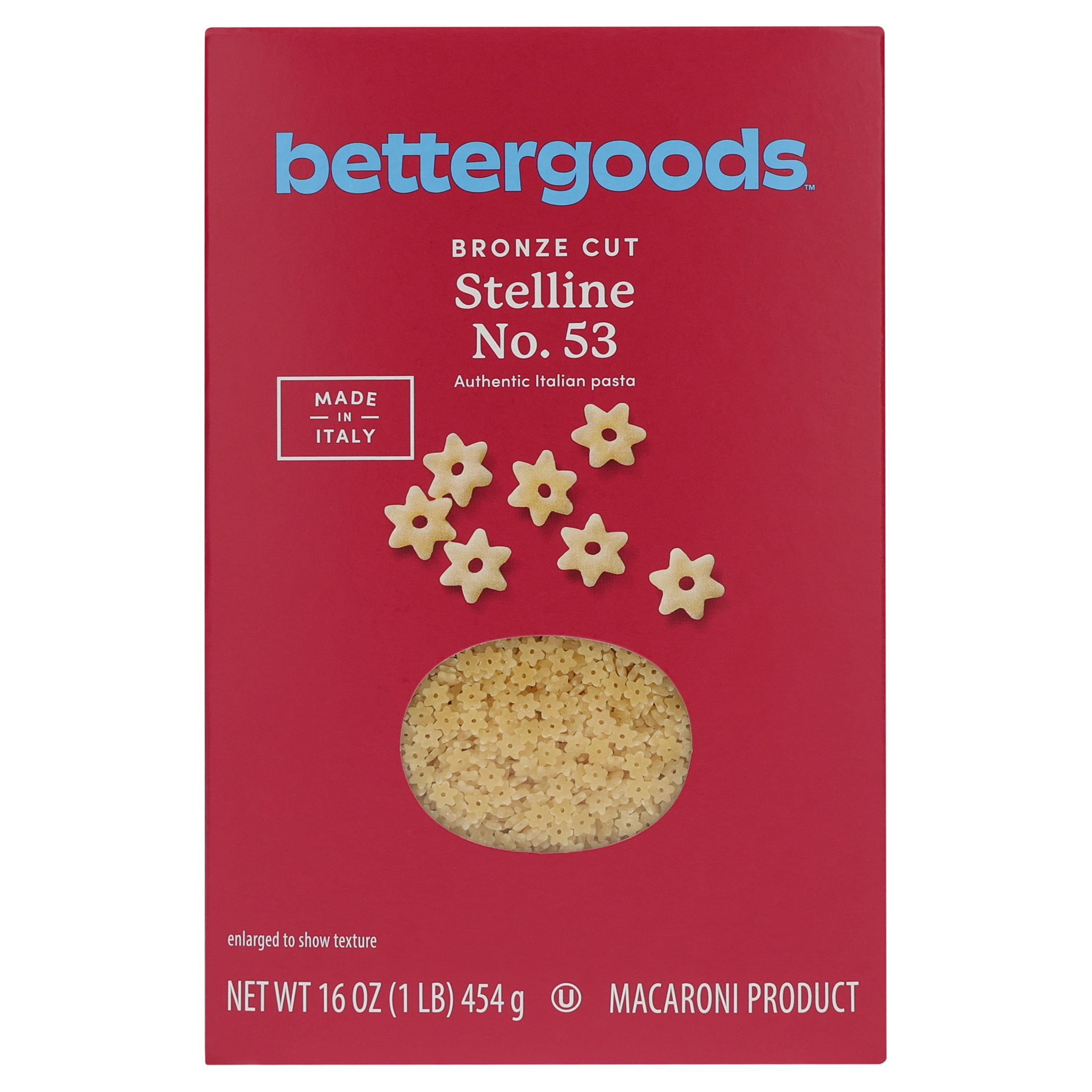 bettergoods Bronze Cut Stelline Pasta, No. 53, 16 oz
