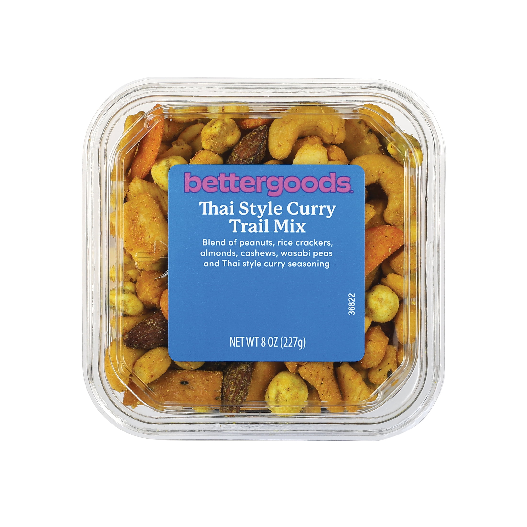 bettergoods Thai Curry Trail Mix, 8 oz, Tub
