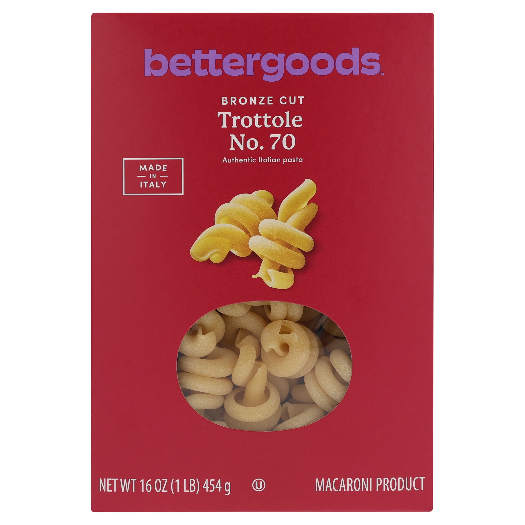 bettergoods Trottole Pasta, No. 70, 16 oz