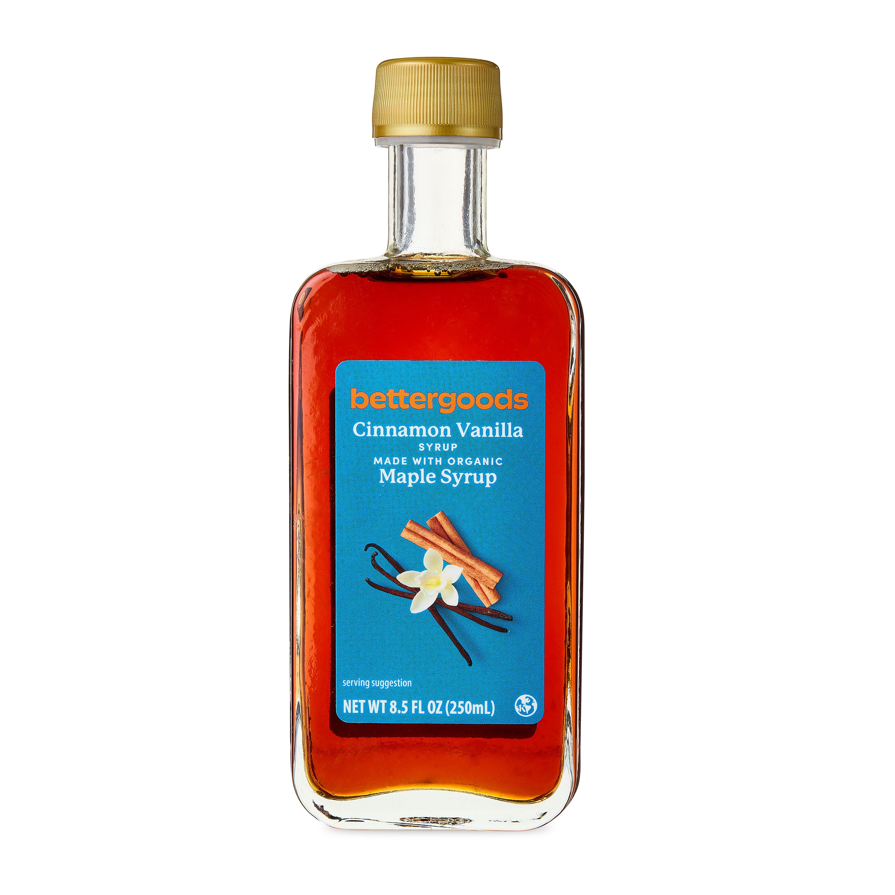 bettergoods Cinnamon Vanilla Maple Syrup, 8.5 fl oz
