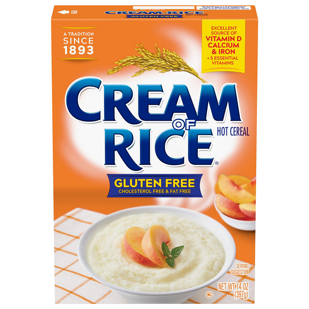 Cream of Rice Gluten Free Hot Cereal, 14 oz