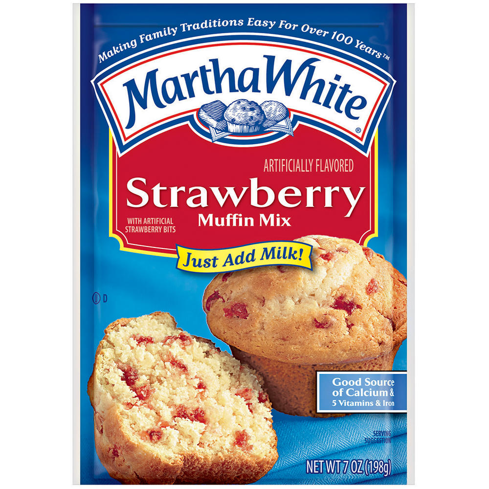 Martha White Strawberry Muffin Mix, 7 oz