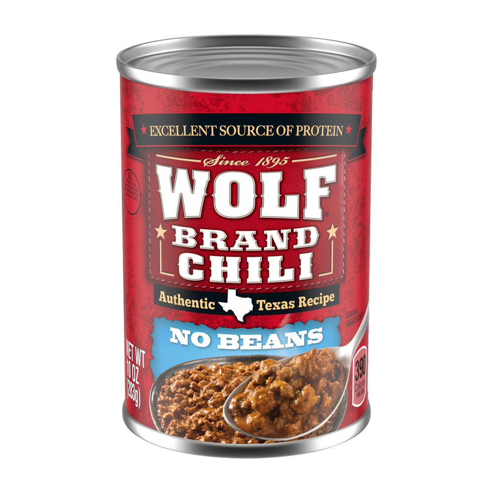 Wolf Chili No Beans, 10 oz