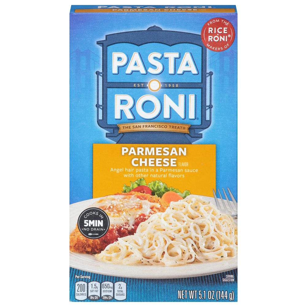 Pasta Roni Parmesan Cheese Angel Hair Pasta, 5.1 oz