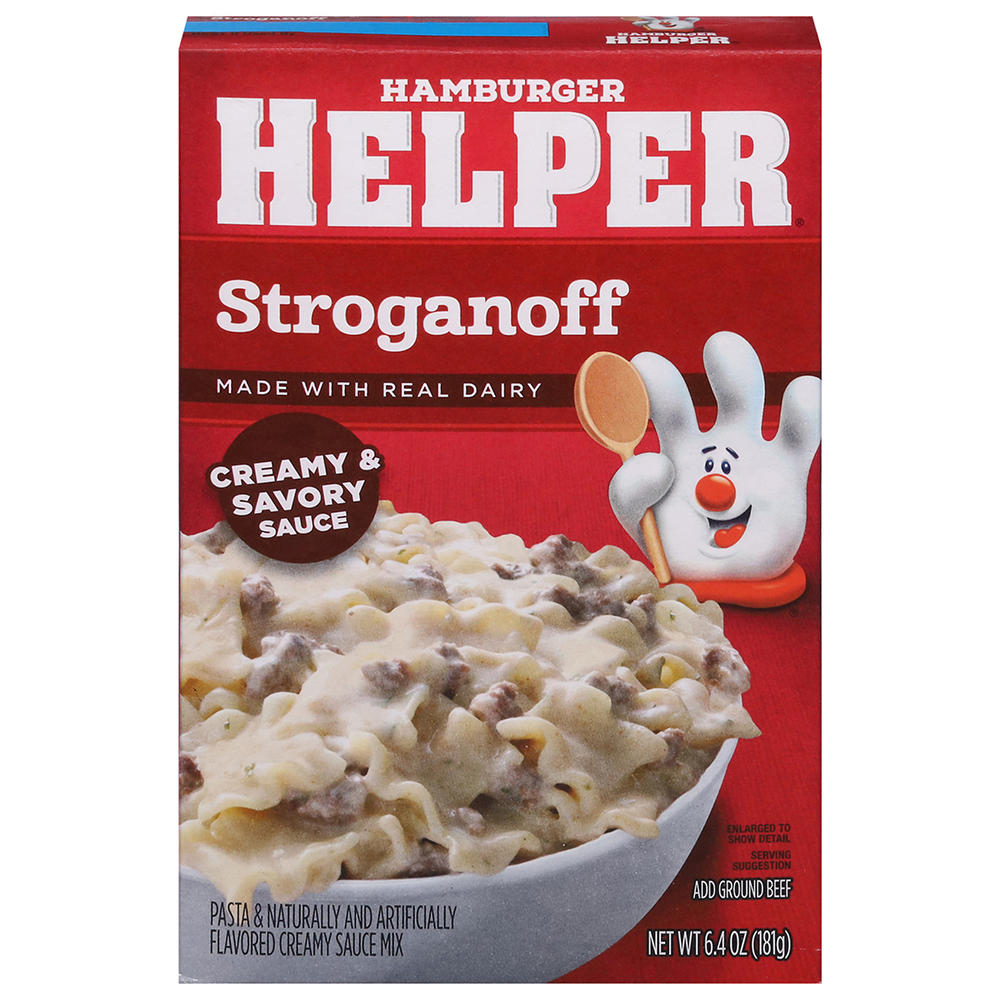Hamburger Helper Creamy & Savory Sauce Stroganoff, 6.4 oz