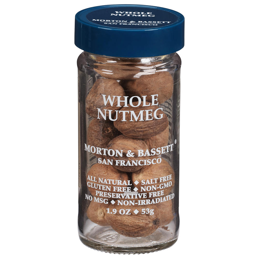 Morton & Bassett Whole Nutmeg, 1.9 oz