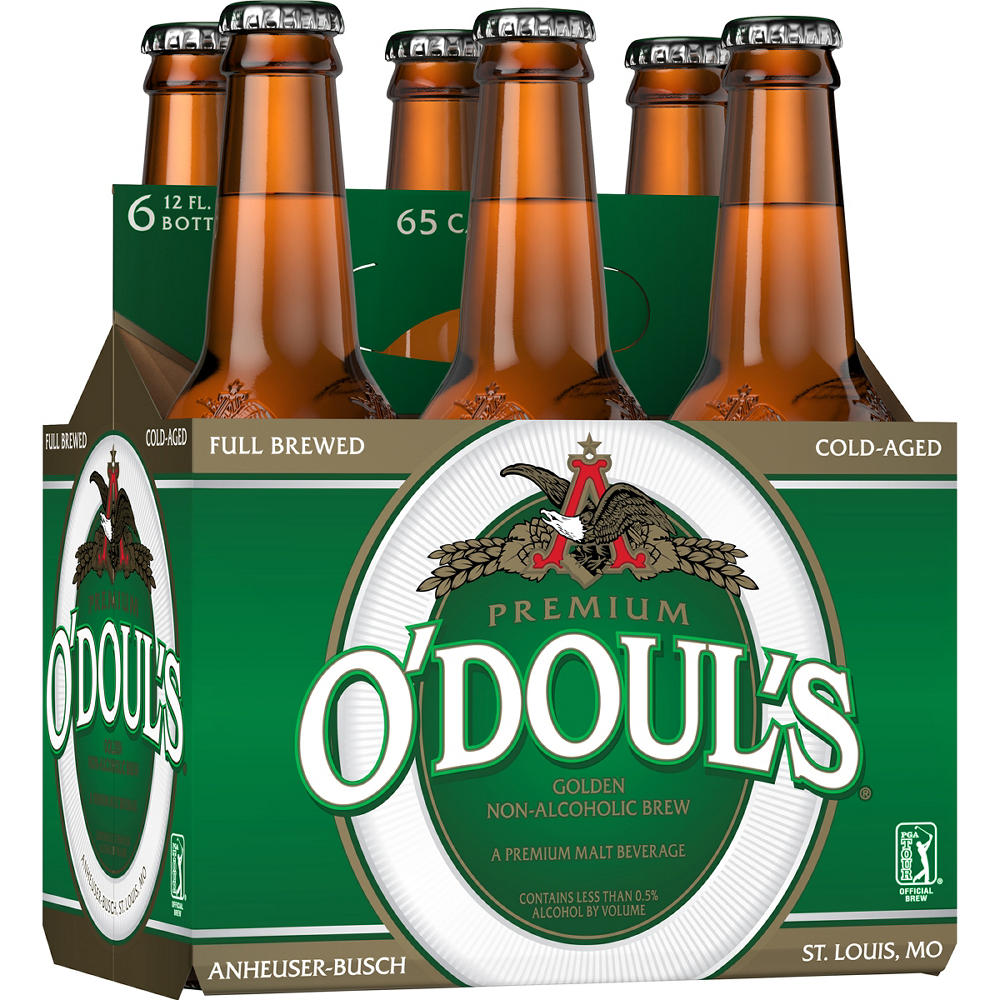 O'Douls Non Alcoholic Beer 6 pk Bottles, 12 oz