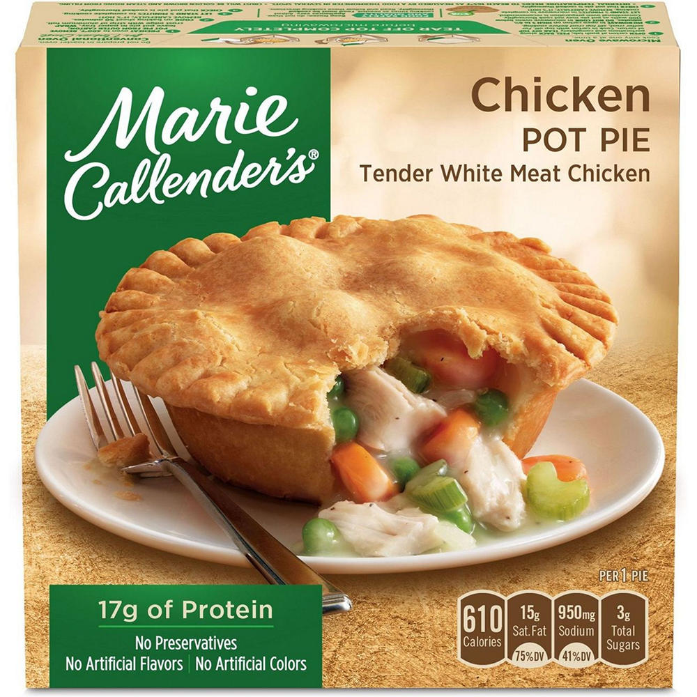 Marie Callender's Chicken Pot Pie Frozen Meal, 10 oz