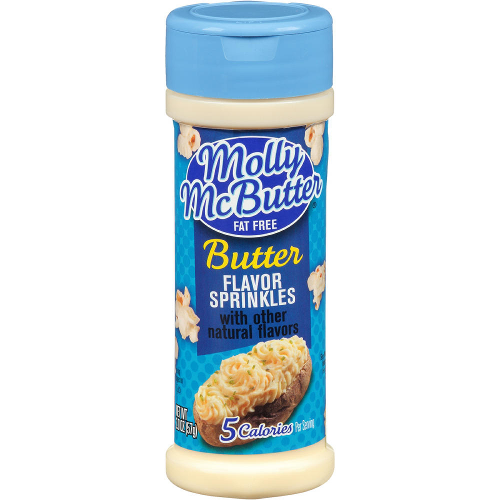 Molly McButter Natural Butter Flavor Sprinkles, 2 oz