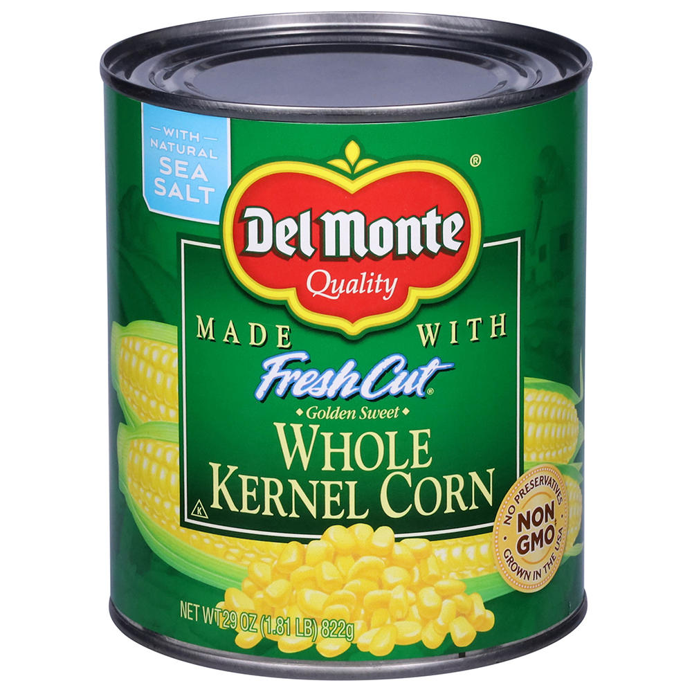 Del Monte Golden Sweet Whole Kernel Corn, 29 oz