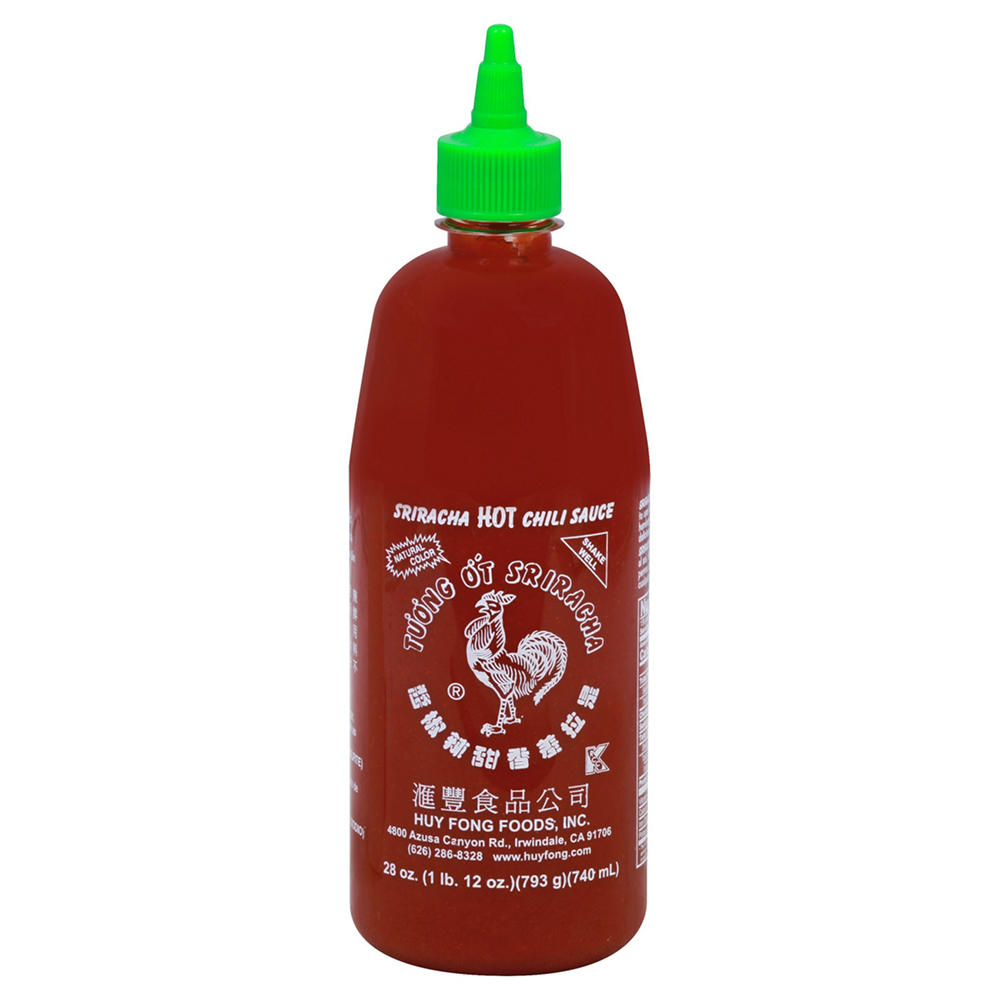 Huy Fong Sriracha Hot Chili Sauce, 28 oz