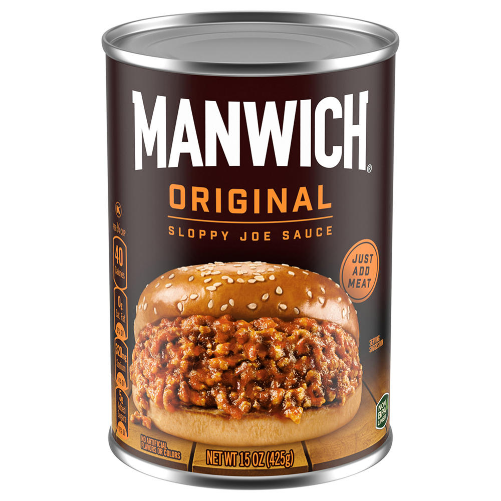 Manwich Original Sloppy Joe Canned Sauce, 15 oz