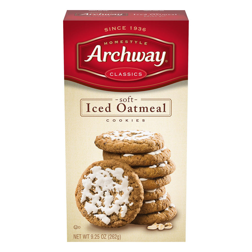 Archway Original Iced Oatmeal Cookies, 9.25 oz