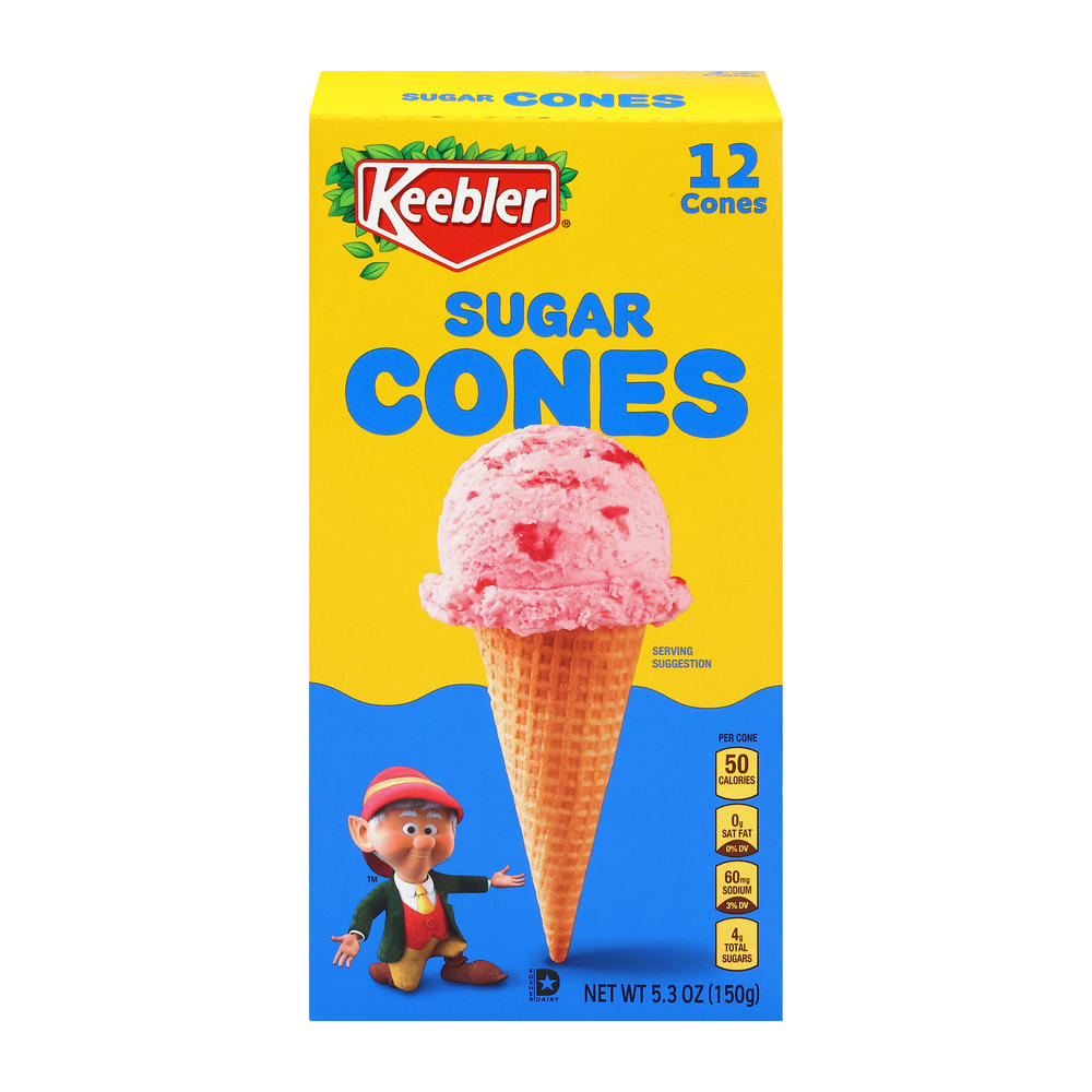 Keebler Sugar Cones, 12 ct