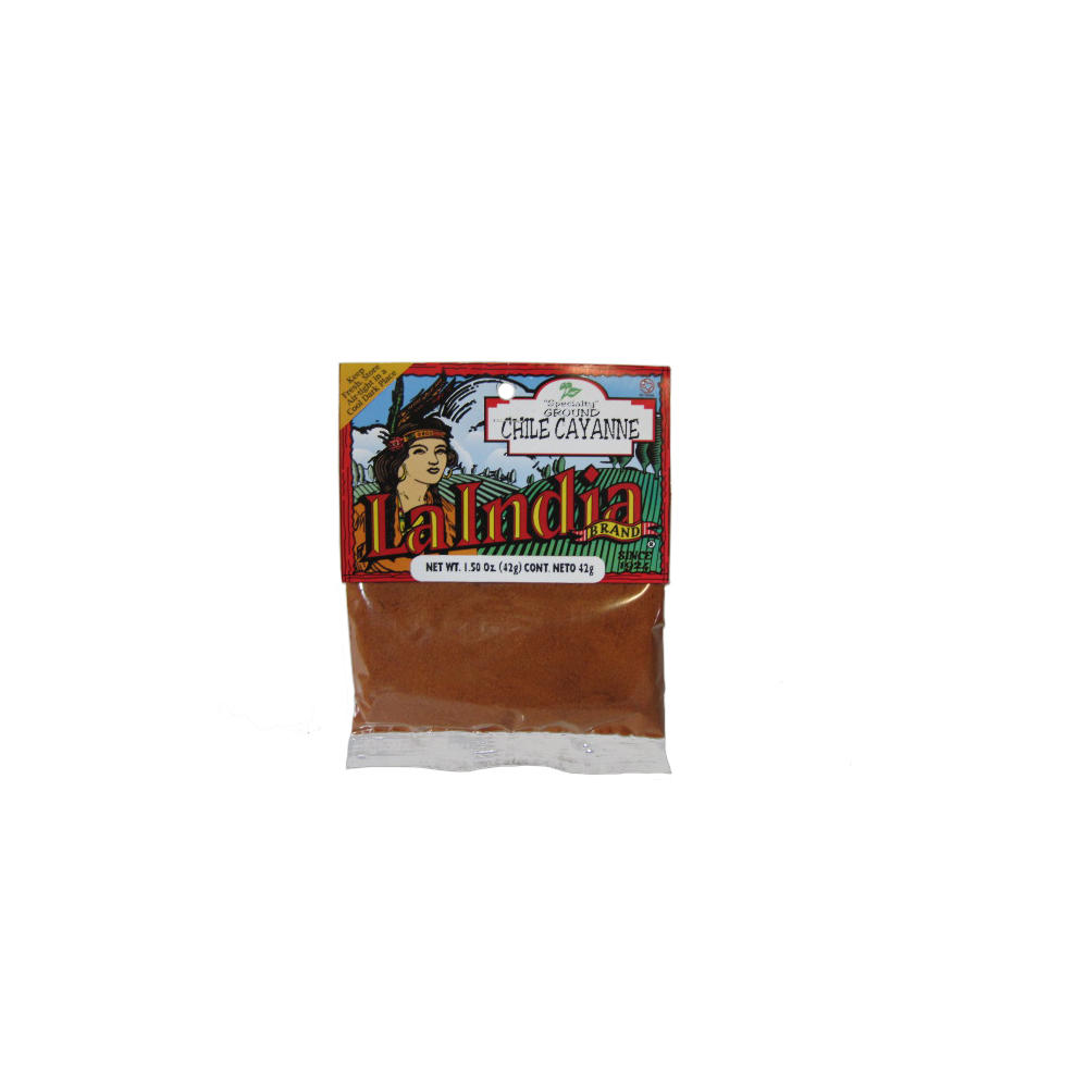 La India Ground Chile Cayanne, 1.5 oz